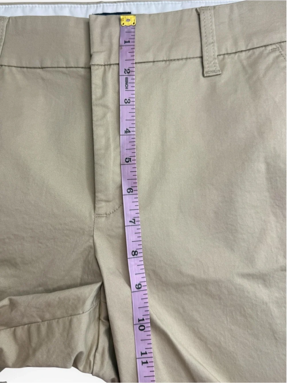 J. Crew NWT Khaki 9” Bermuda Shorts Size 8 P0991